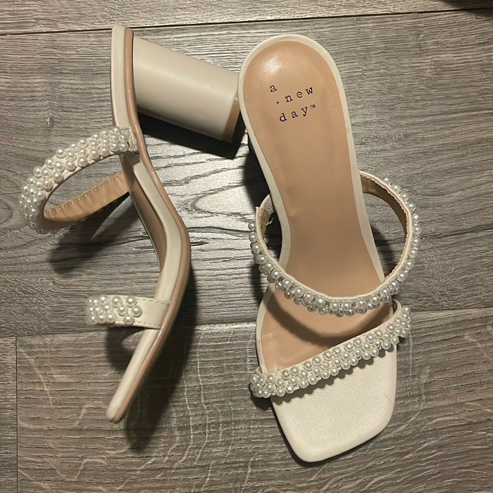 Pearl heels
